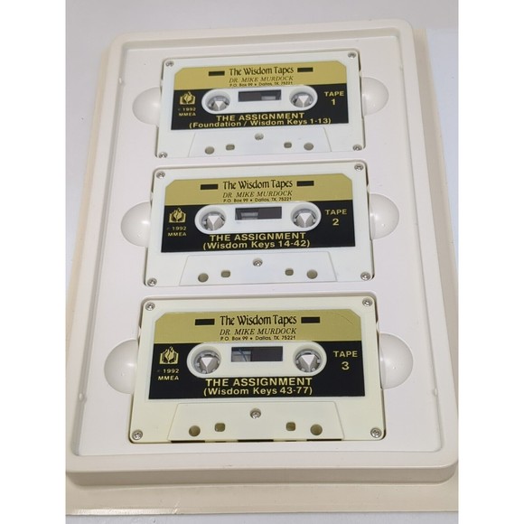 The Assignment Mike Murdock 160 Wisdom Keys 6 Cassette Tapes Audiobook - Picture 3 of 5